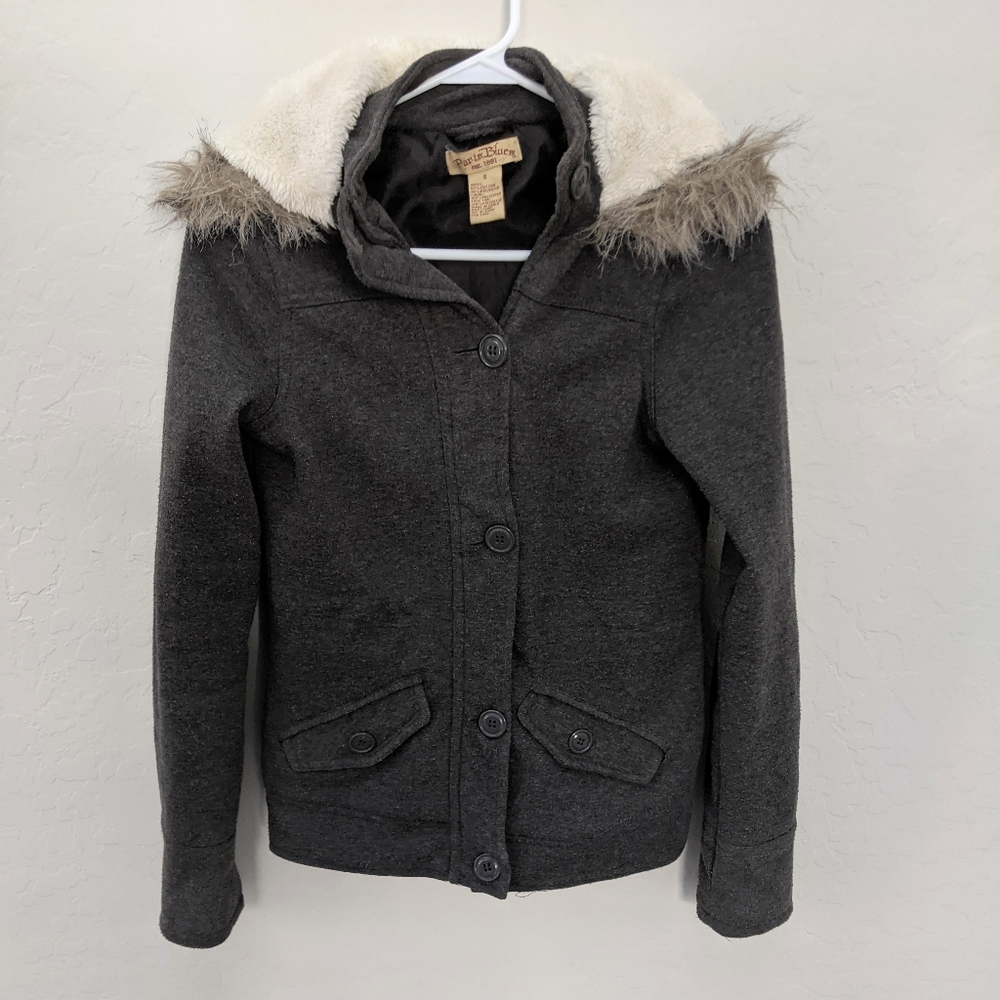 Women's Hooded Peacoat
